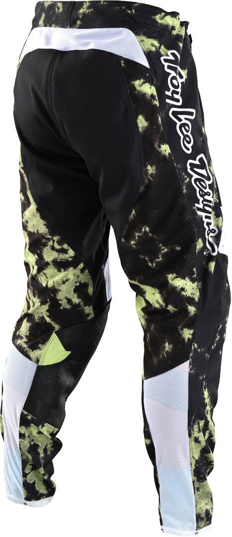 Troy Lee Designs SE Pro Dyeno Motocross bukser sort/grøn 34 Figur 2