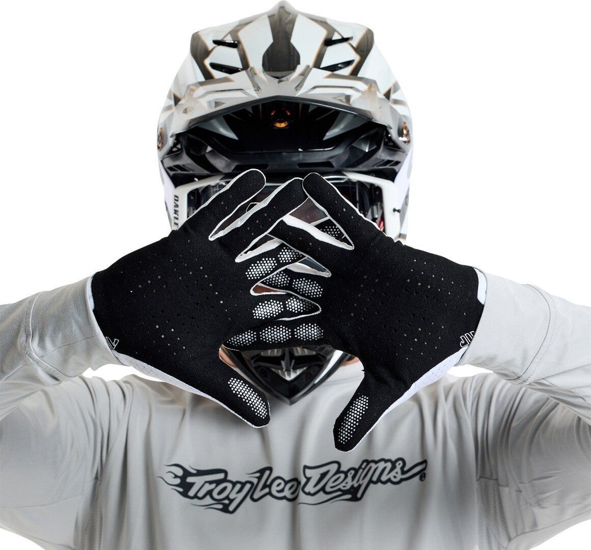 Troy Lee Designs Air Mono Luvas de motocross Branco M Figura 18
