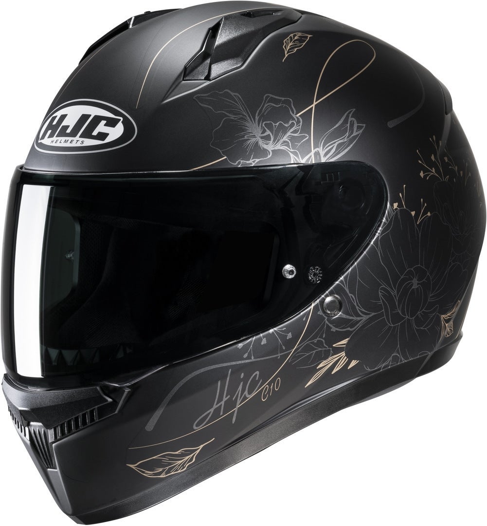 HJC C10 Epik Ladies Helmet black/gold XXS (52/53) Figure 1