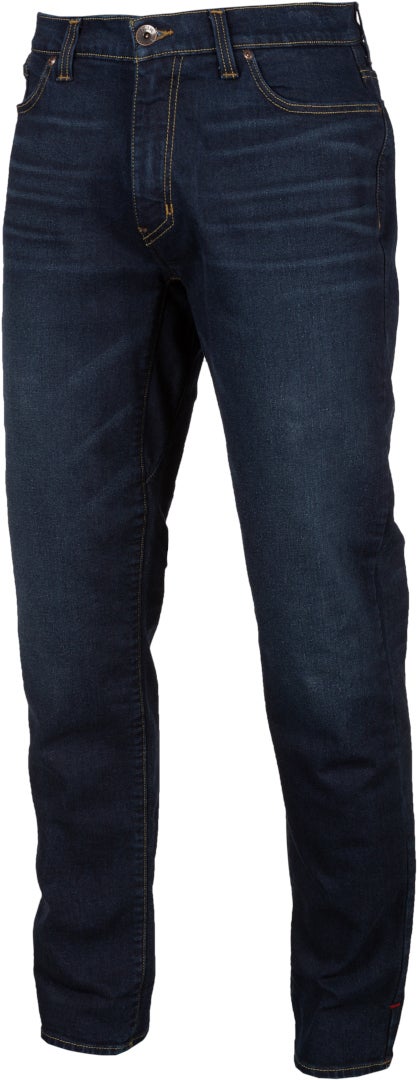 Klim K Forty 3 Tapered Stretch Denim Motorcycle Jeans dark blue Short 31 Figure 1