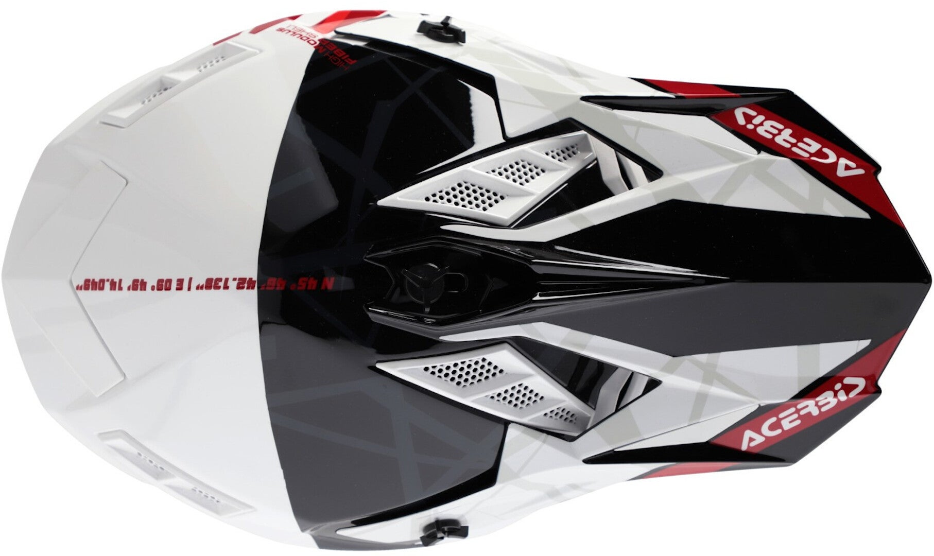 Acerbis X-Track 2024 Motokrosová přilba bílá/černá L (59/60) Obrázek 2