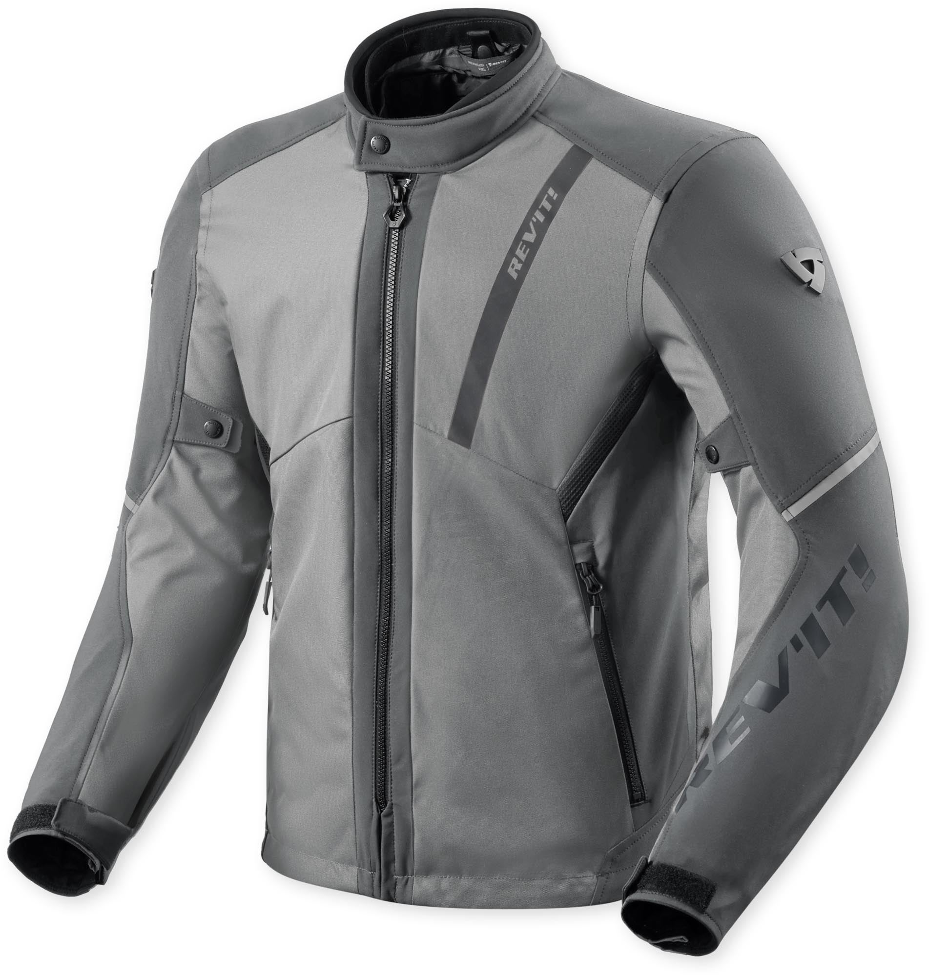Revit Venator H2O waterproof Motorcycle Textile Jacket grey/light grey 2XL Figure 1