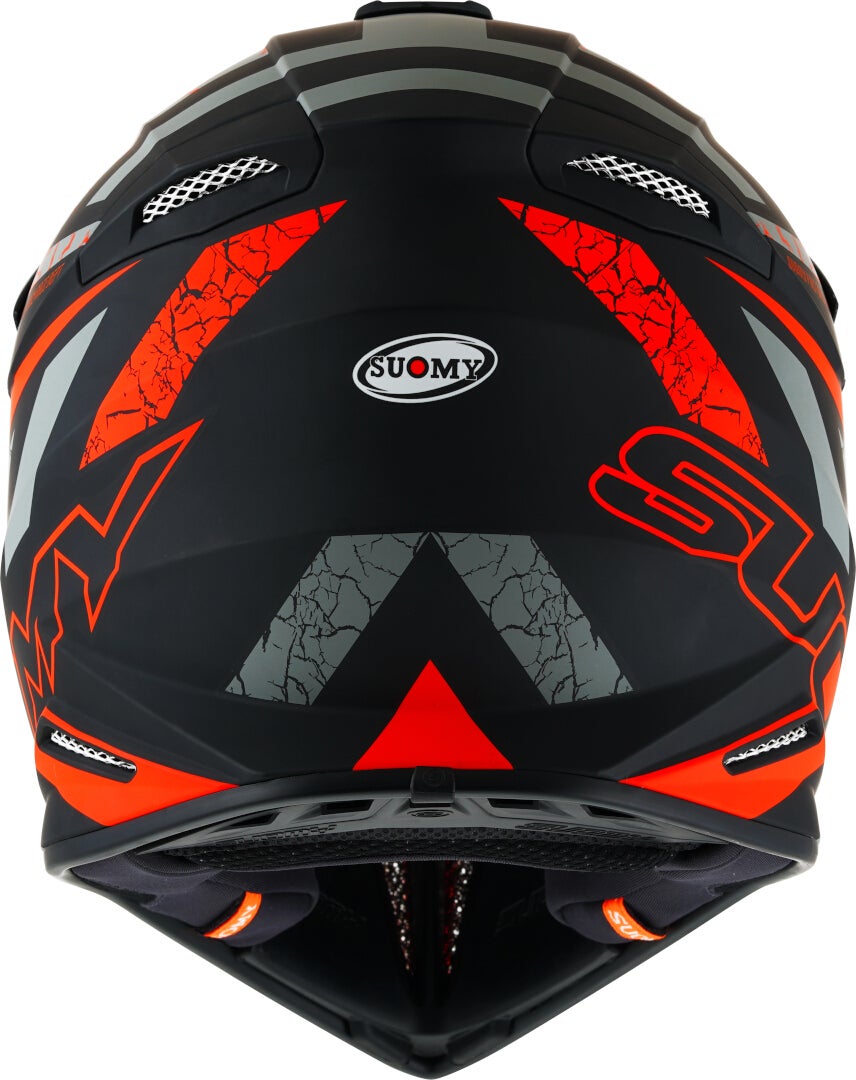 Suomy X-Wing Reel E06 Motocross Helm schwarz/grau/orange L (59/60) Abbildung 4