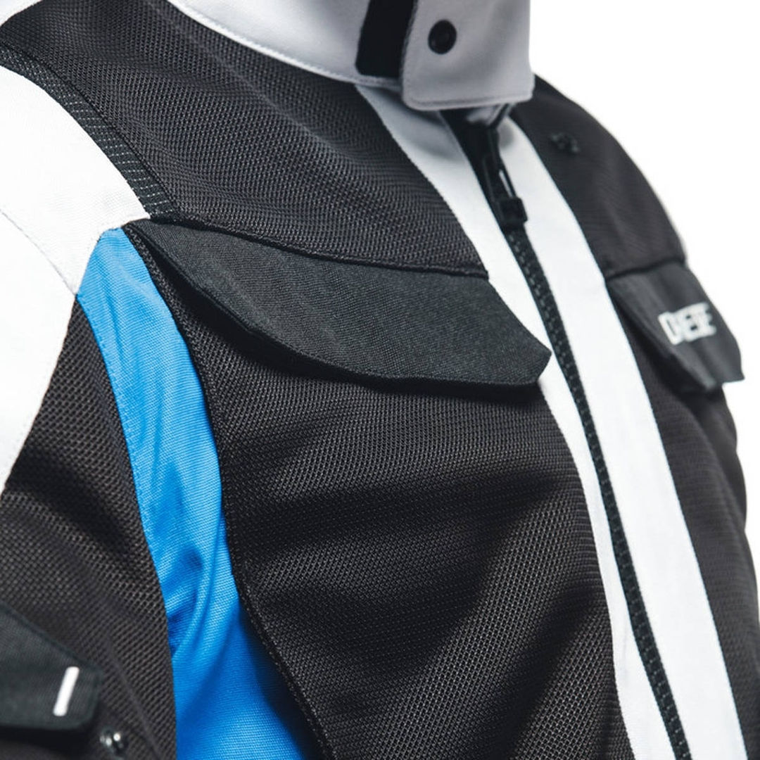 Dainese Desert Tex Motorcycle Textile Jacket black/blue 48 Figure 10