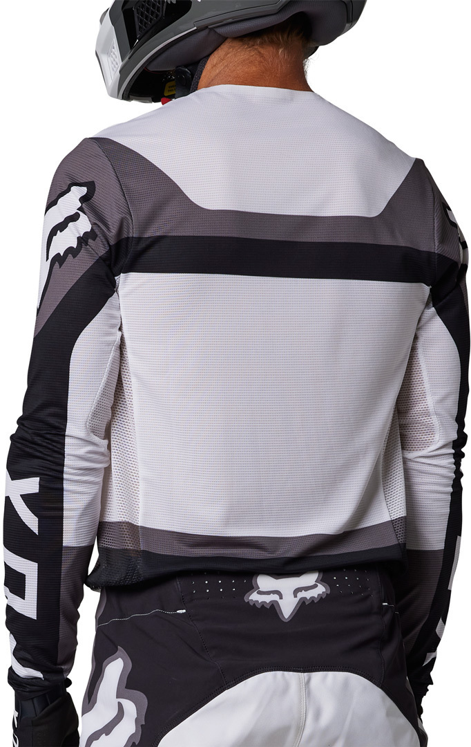 FOX Flexair Efekt Motocross trøje Sort/hvid M Figur 5