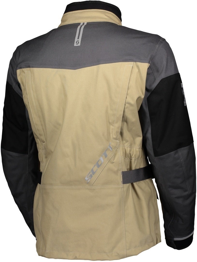 Scott Voyager Dryo waterproof Motorcycle Textile Jacket grey/beige 3XL Figure 2