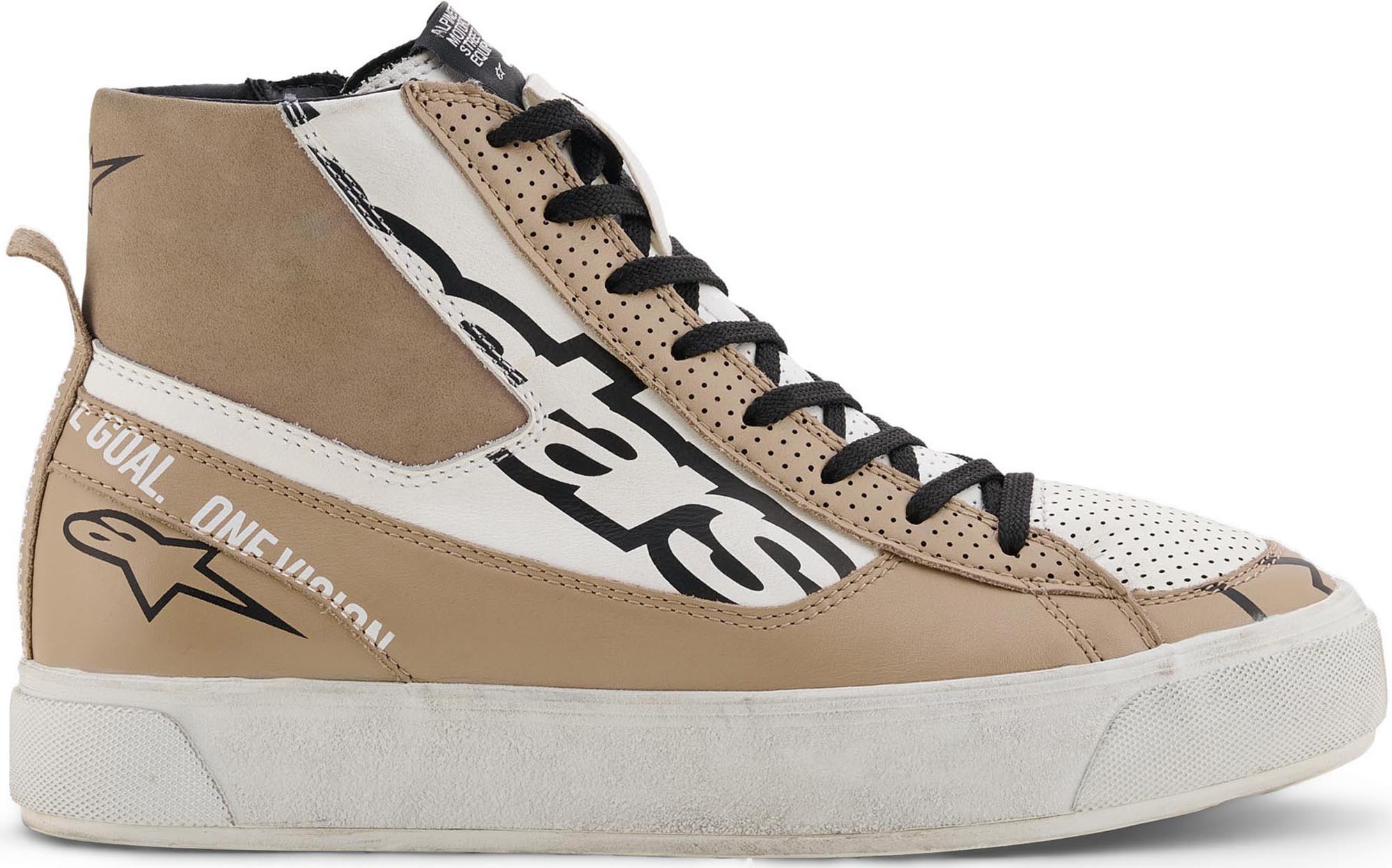 Alpinestars Stella Stated Flair Damer Motorcykelsko hvid/beige 7 Figur 4