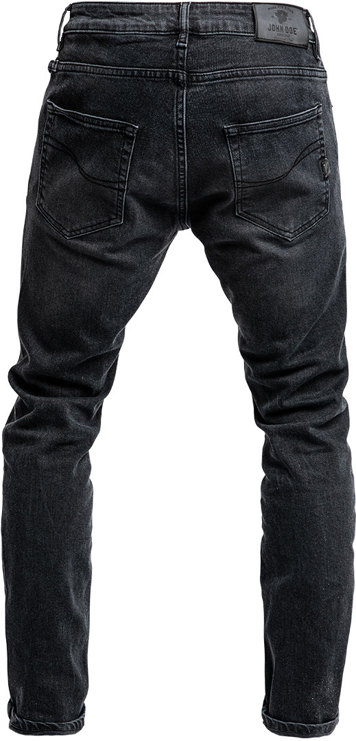 John Doe Pioneer Mono Motorcykel Jeans Sort vask 32 L30 Figur 3