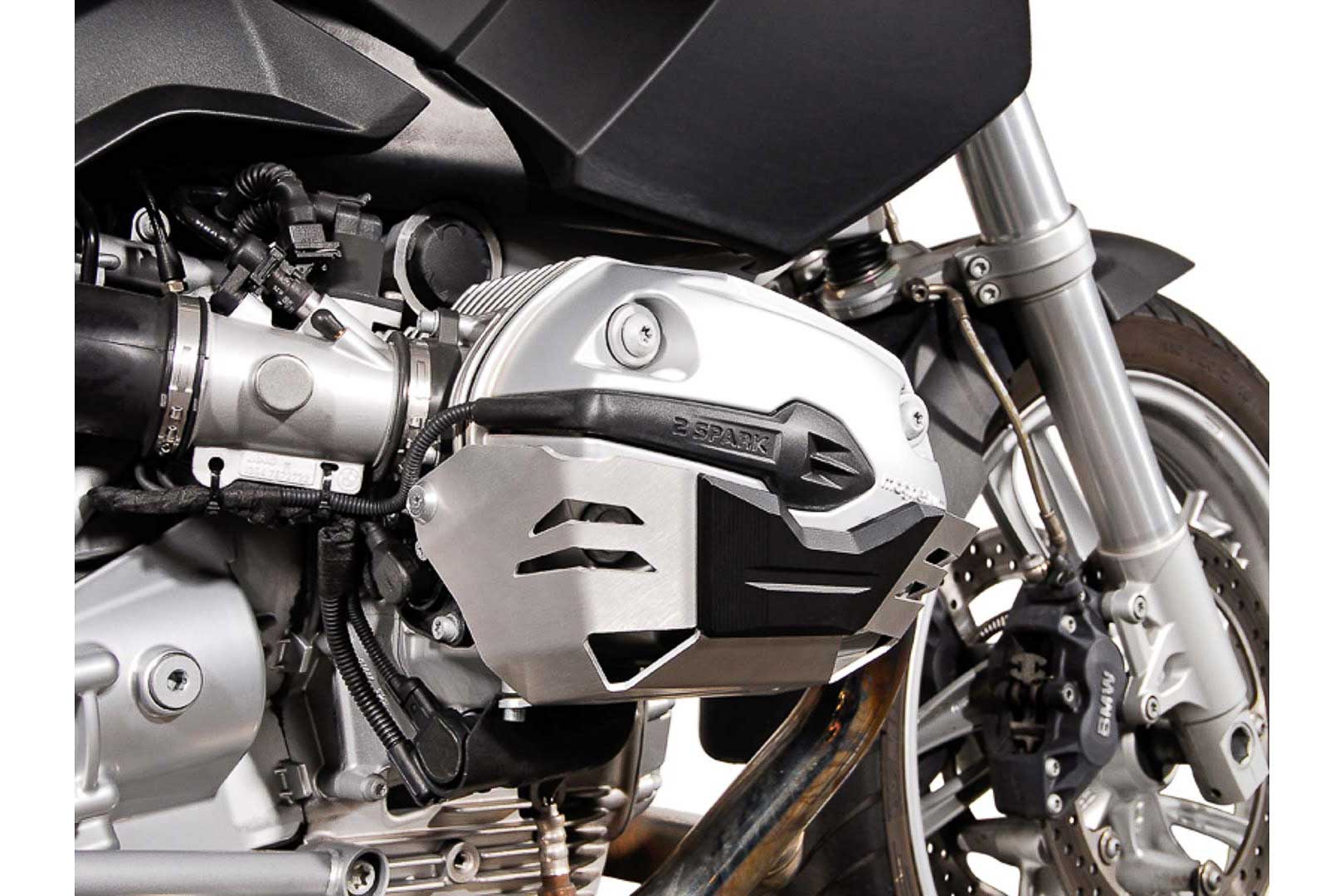 SW-Motech Cylinderskydd - Silver. BMW R1200 R / ST / GS / Äventyr. Figur 3