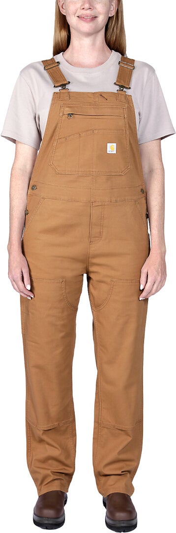 Carhartt Rugged Flex Relaxed Fit Canvas Kombinezon damski brązowy L Rysunek 3