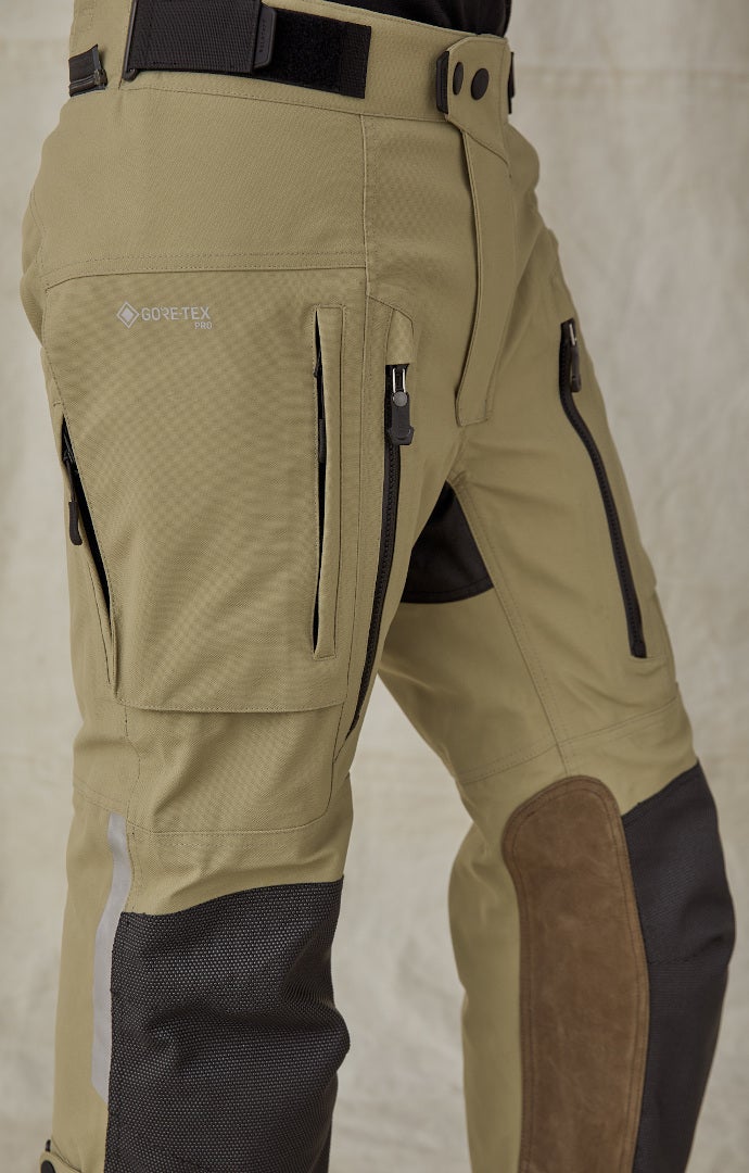 Belstaff Long Way Up Motorrad Textilhose sand 58 Abbildung 3