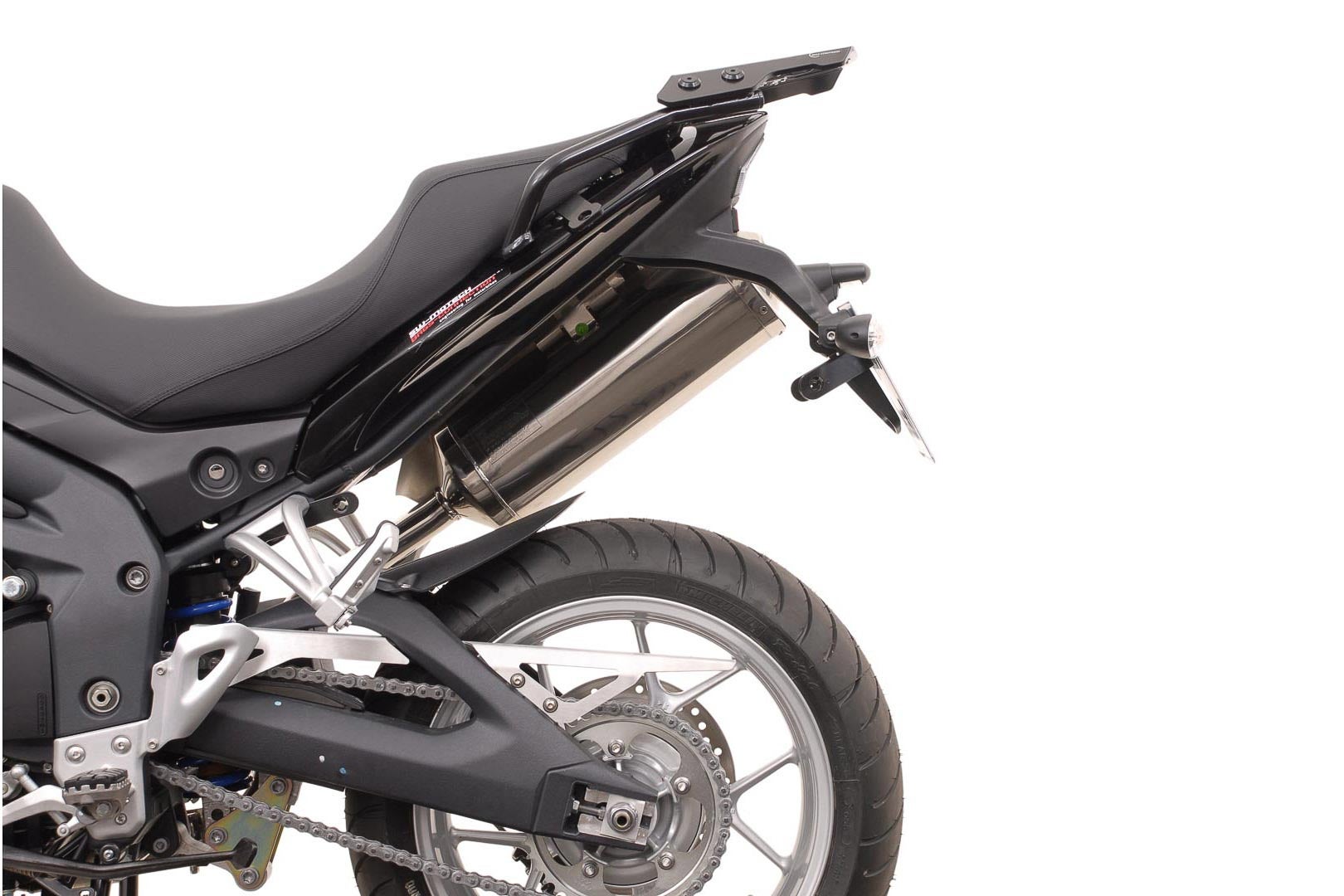 Sistema de caixa de alumínio SW-Motech TRAX ADV - Prata. 45/37 l. Triunfo Tigre 1050 (06-12). Figura 3