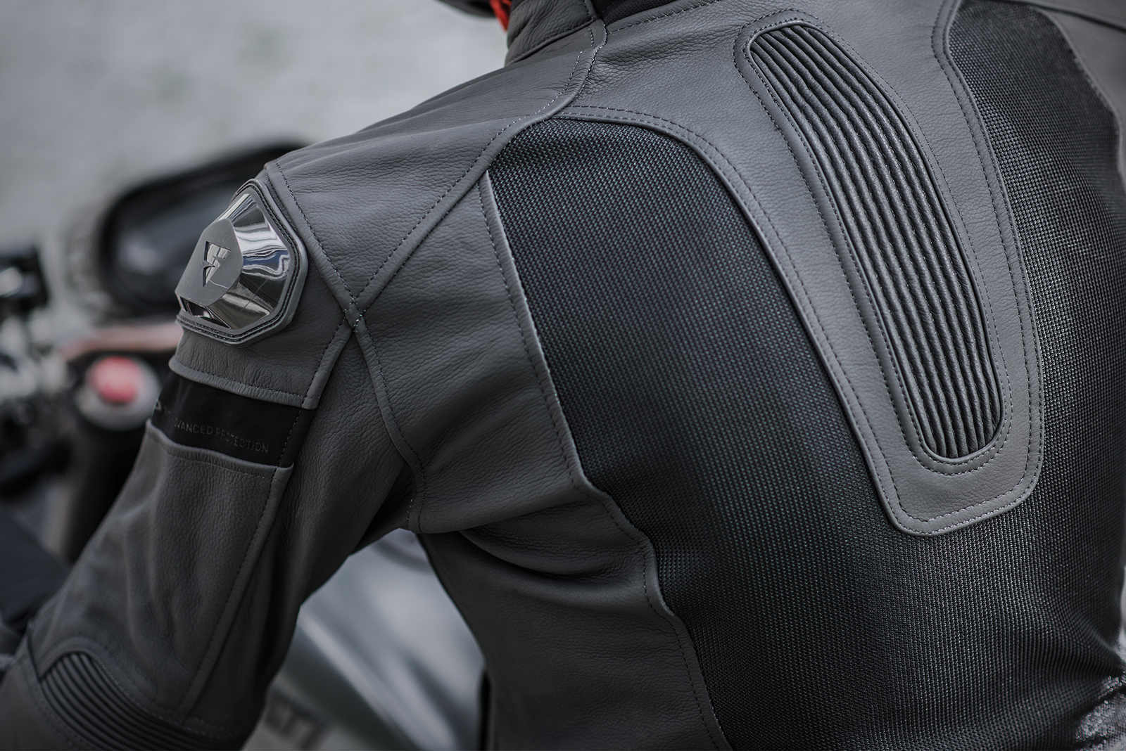 SHIMA Piston Veste moto cuir / textile 52 Figure 6