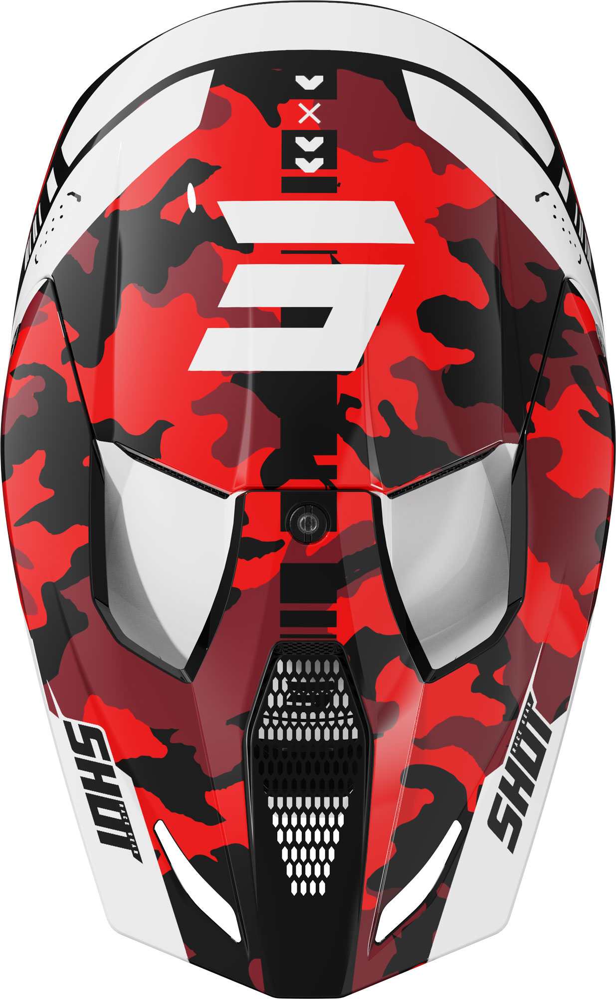 Shot Furious Flash Mips Casco da motocross rosso L (59/60) Figura 2