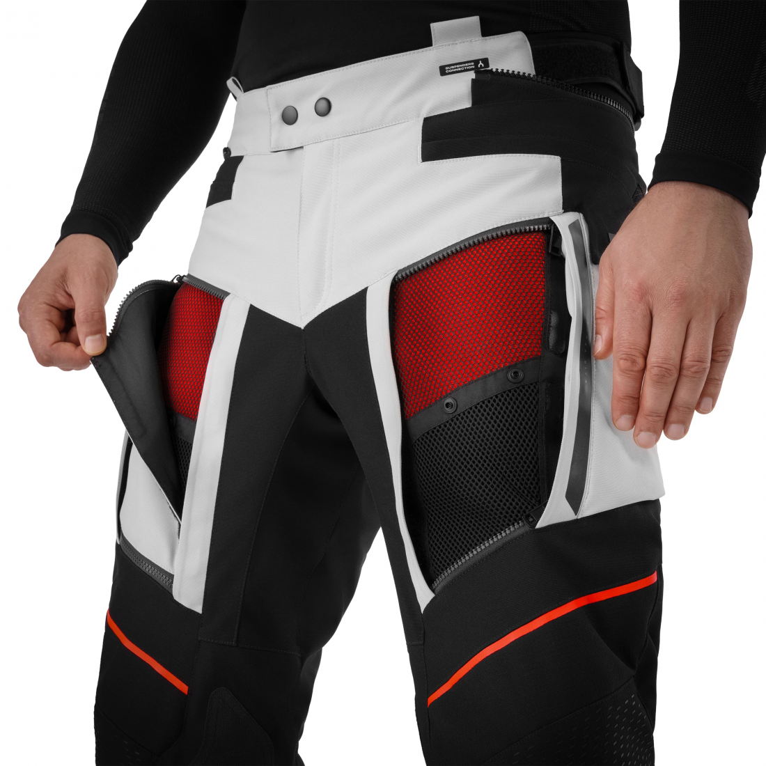 SHIMA Hero 3.0 Pantaloni tessili per motociclette grigio/blu M Figura 7