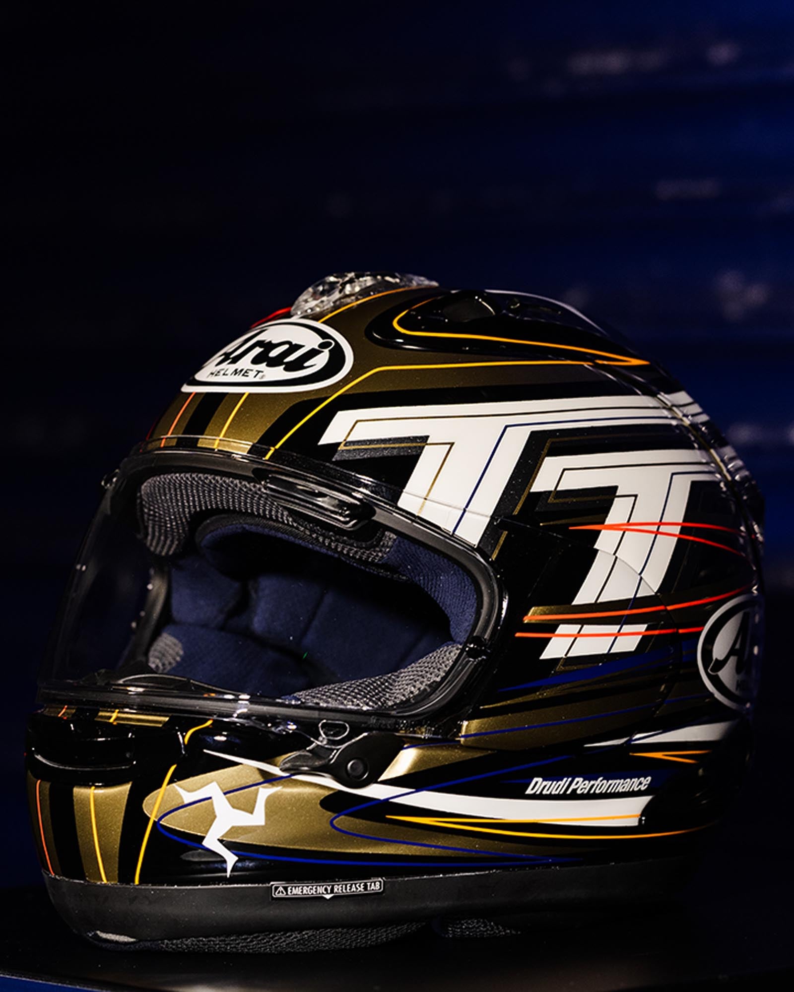 Arai RX-7V Evo Isle Of Man TT 2026 Limited Editon Helm XL (60/61) Abbildung 4