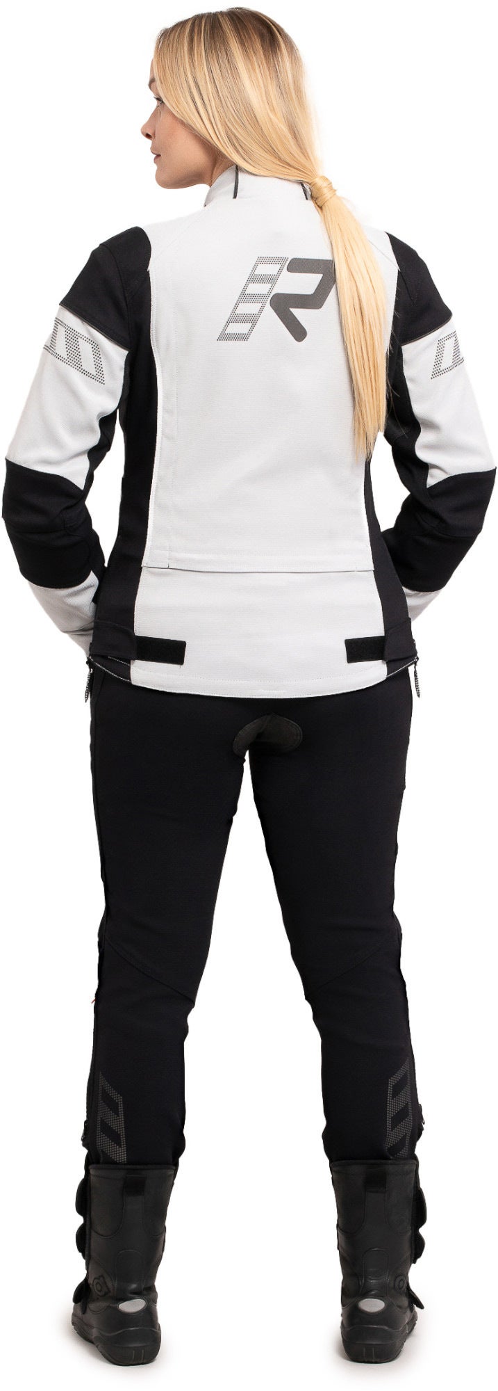 Rukka AirGobina 2.0 Giacca tessile moto da donna Grigio/nero chiaro 48 Figura 4