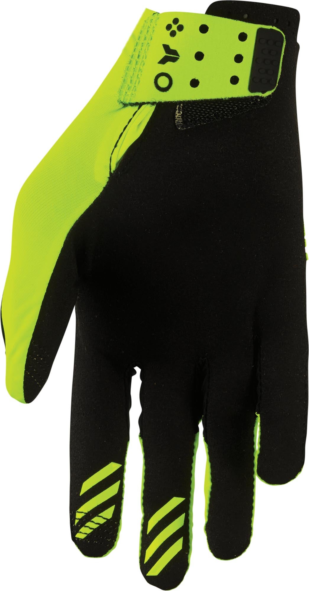 Thor Sportmode Iconic Motocross kesztyűk Fekete/sárga XL 2. ábra
