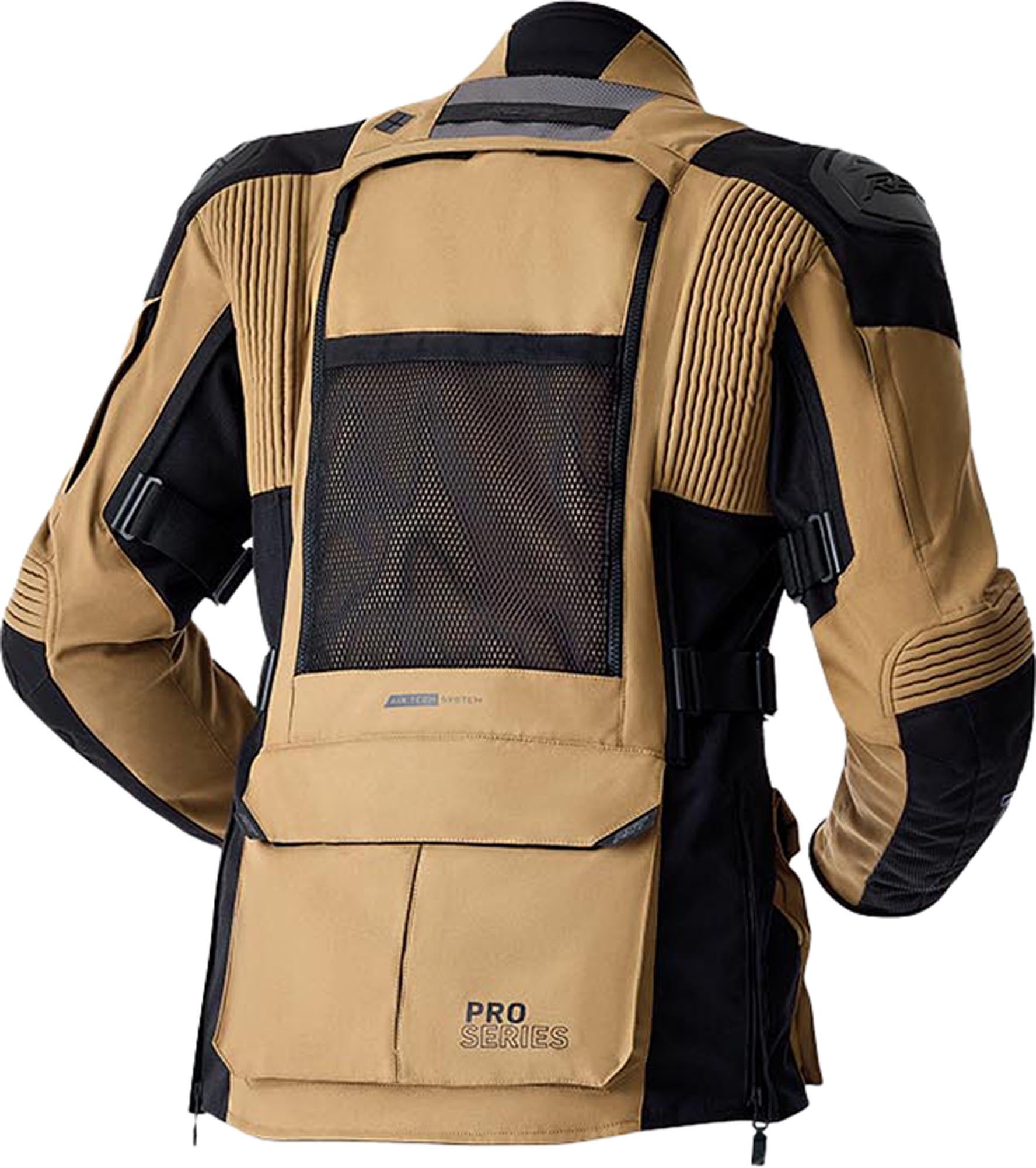 RST Pro Series Adventure D3O waterproof Motorcycle Textile Jacket sand/black 56 Figure 2