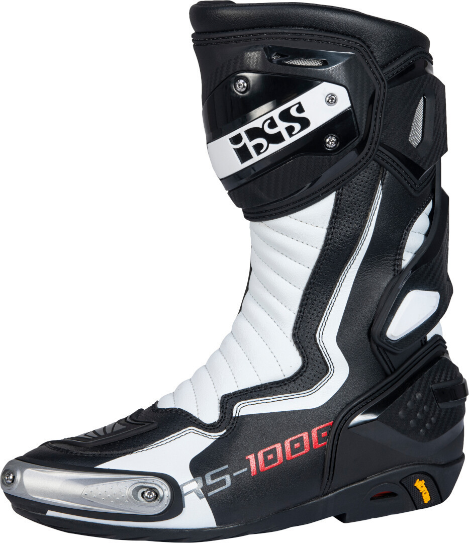 IXS RS-1000 Stivali Moto Bianco/nero 48 Figura 1