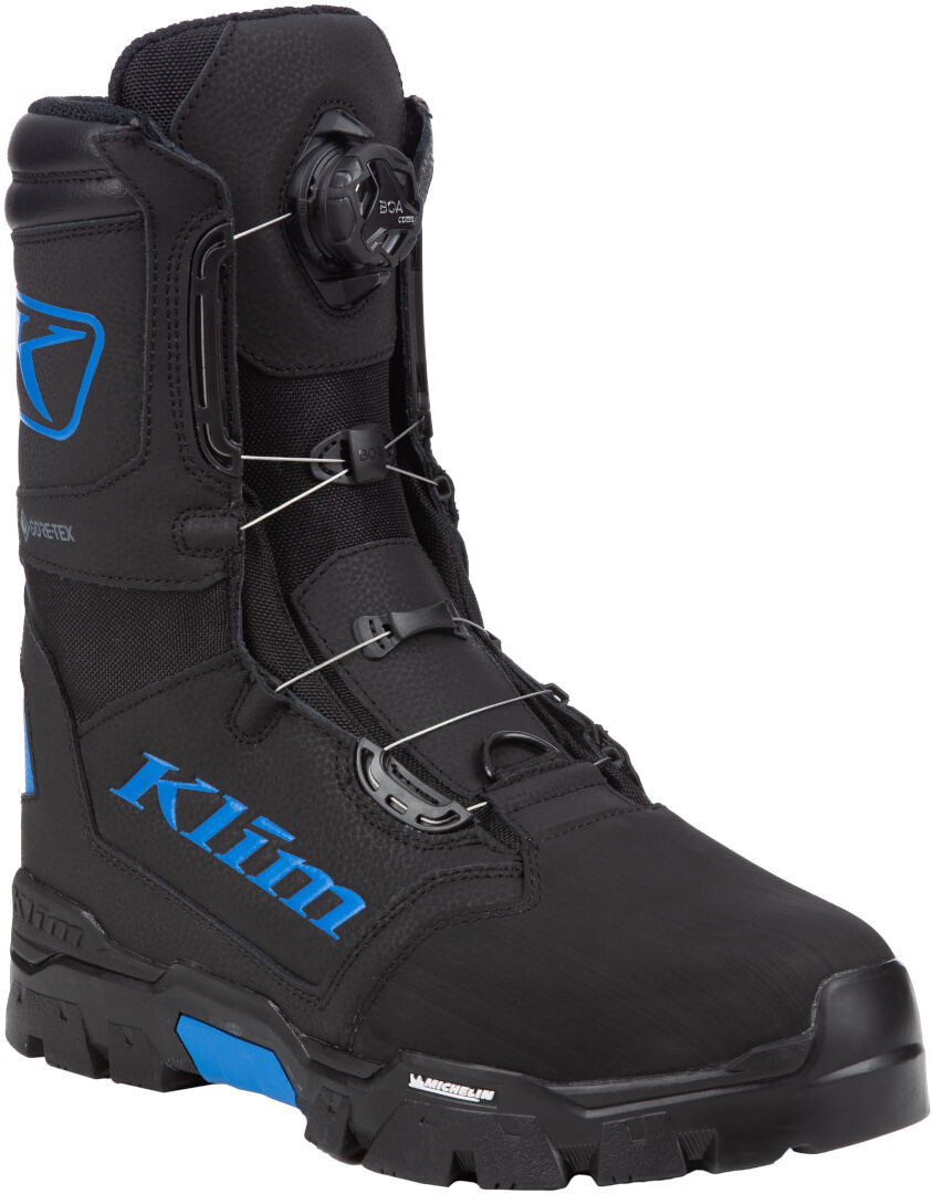Klim Klutch GTX BOA Cizme pentru snowmobile Negru/Albastru 8 Figura 10