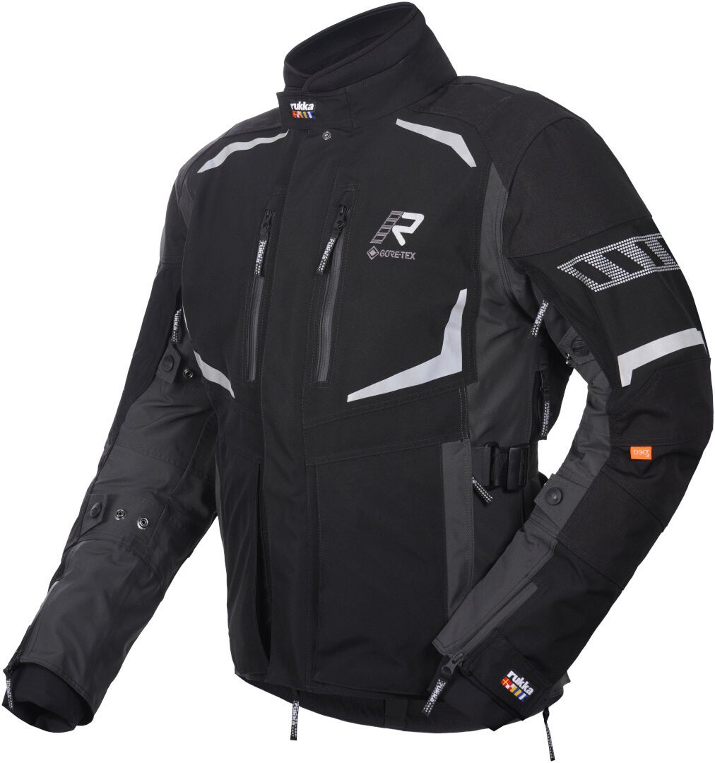 Rukka Ventu-R waterproof Motorcycle Textile Jacket black/dark grey 62 Figure 1