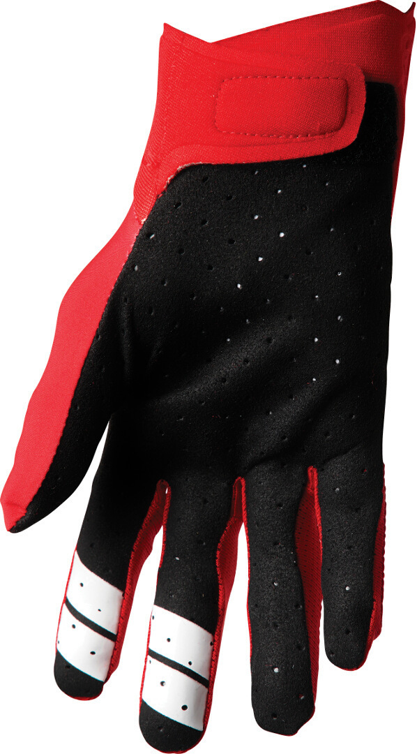 Thor Agile Hero Motorcross handschoenen rood/wit S Figuur 2