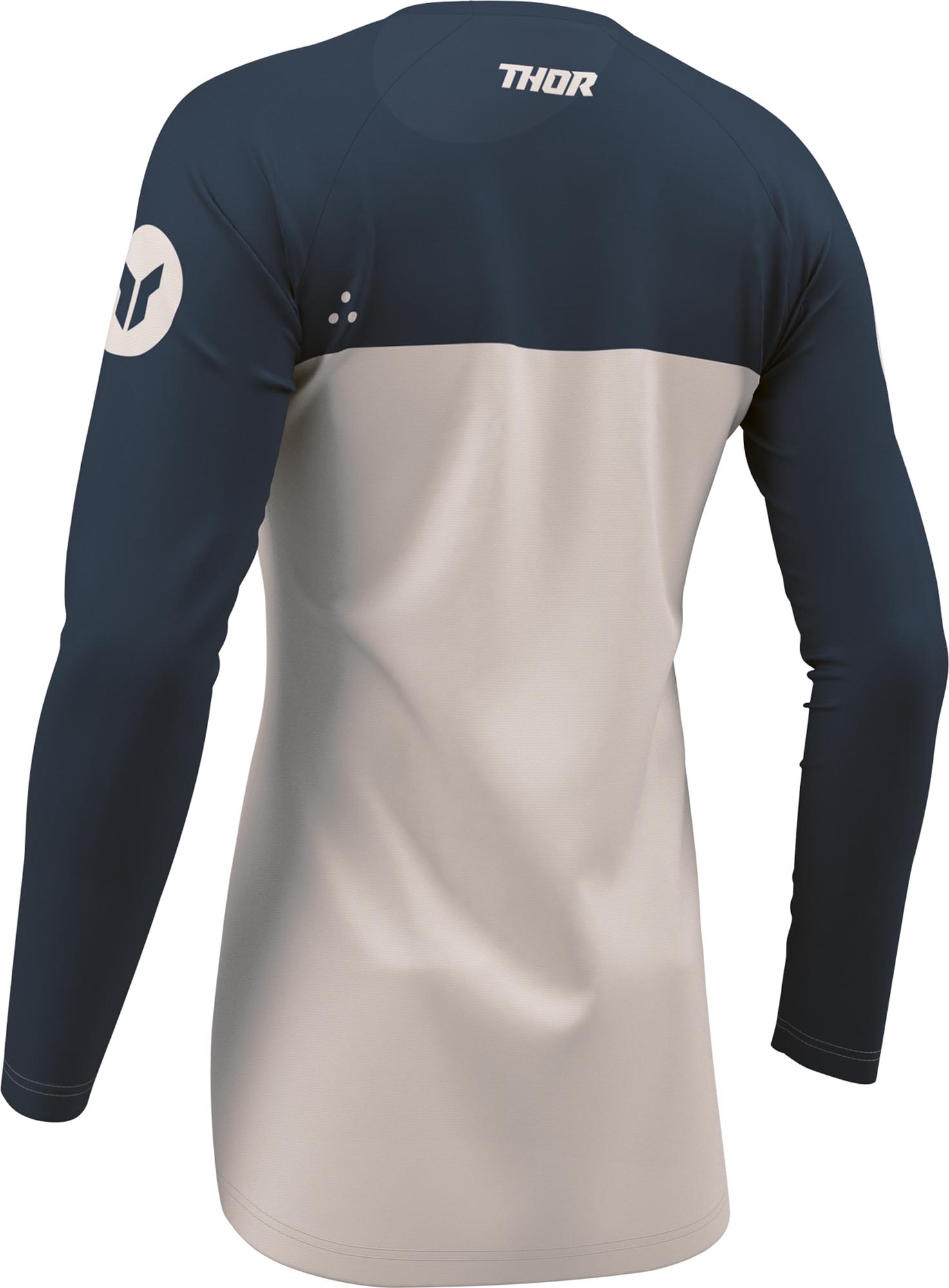Thor Ridemode Menace Damen Motocross Jersey weiß XL Abbildung 3