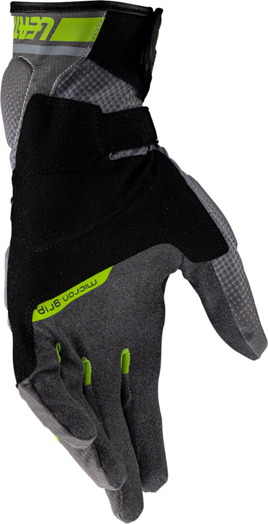 Leatt ADV X-Flow 5.5 Motorcykel handsker grøn/grå M Figur 4