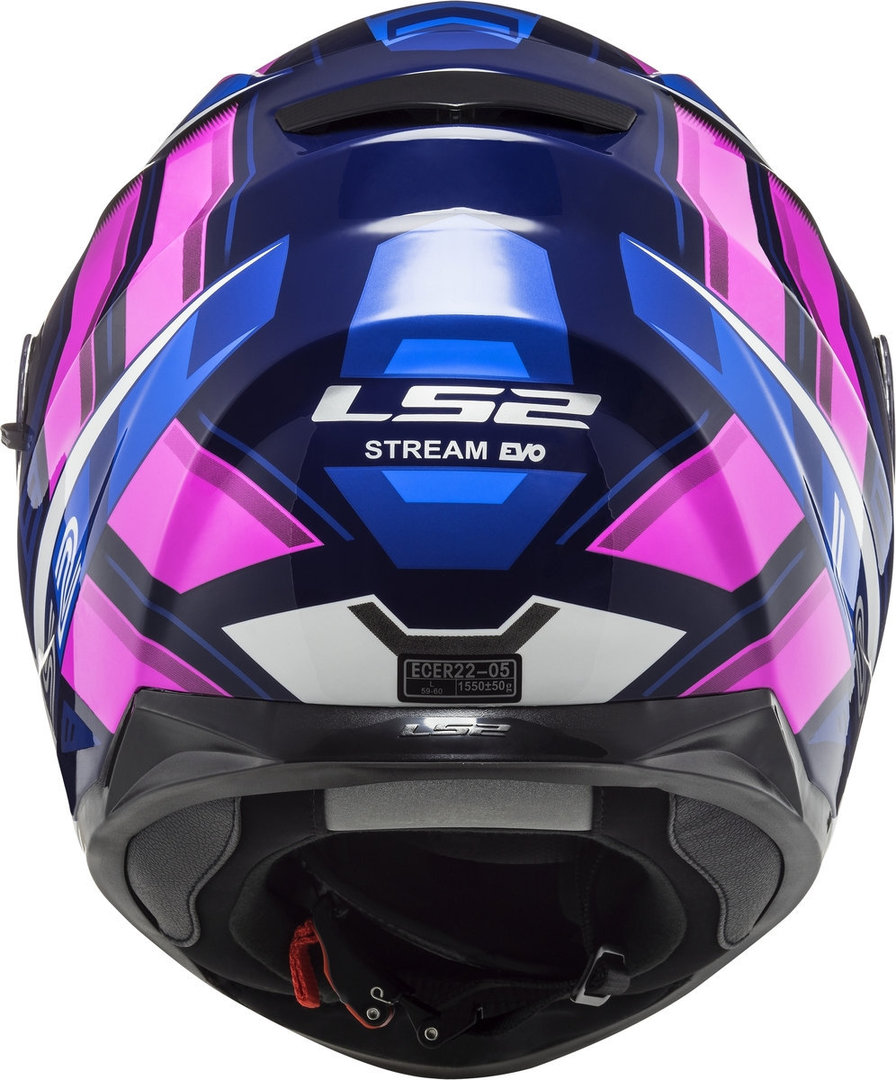 LS2 FF320 Stream Evo Loop Capacete azul/rosa M (57/58) Figura 3