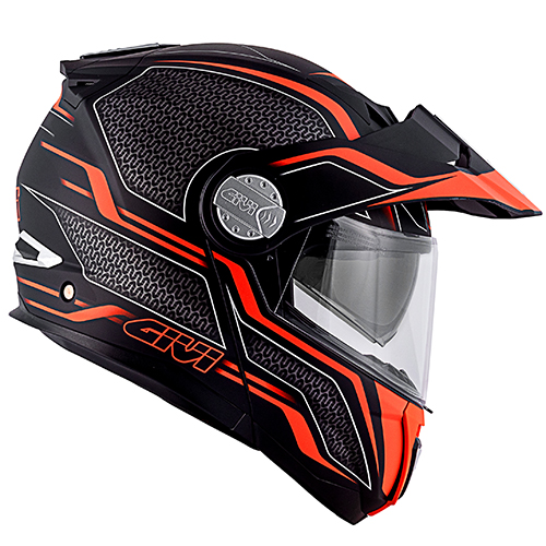 GIVI X.33 Canyon Layers Uppfällbar hjälm svart/vitt S Figur 4