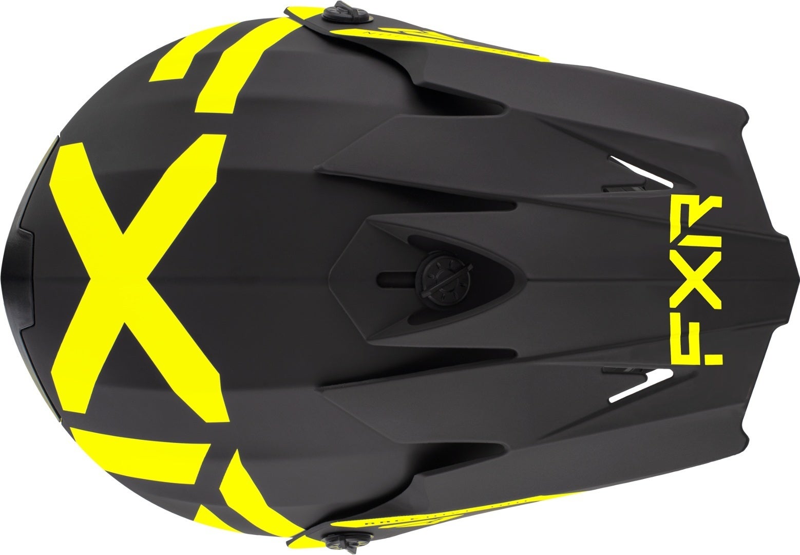 FXR Legion MX Gear Casco Motocross Giovanile nero/giallo Y/M (50/51) Figura 5