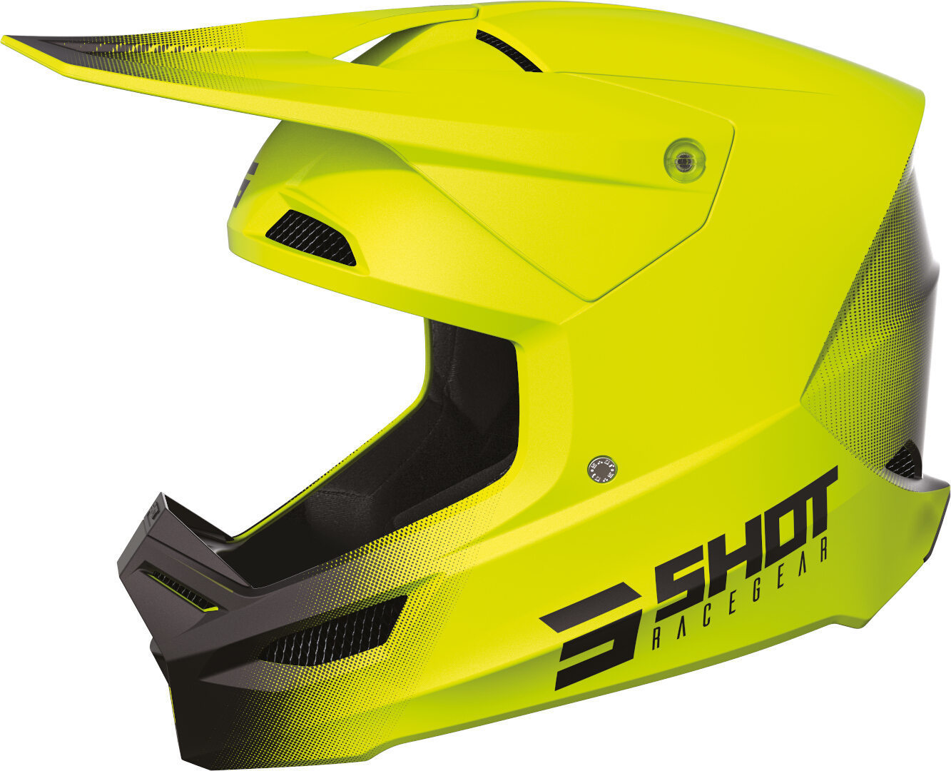 Shot Race Draw Cască de motocross Galben neon M (57/58) Figura 1