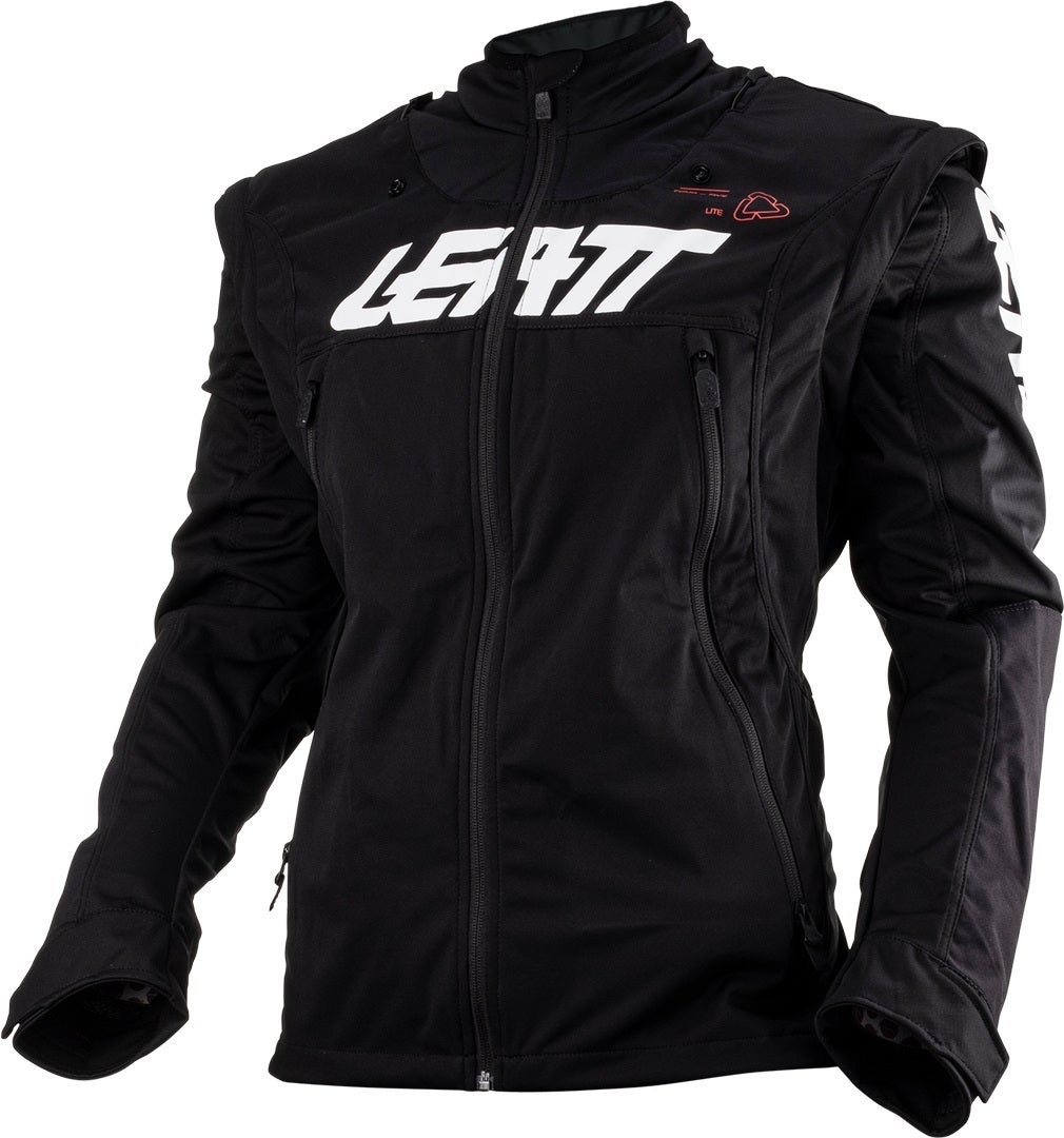 Leatt 4.5 Lite Waterproof Motocross Jacket black XL Figure 1