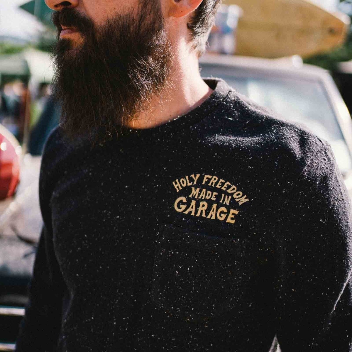 HolyFreedom Zizo Sweatshirt Sort XL Figur 4