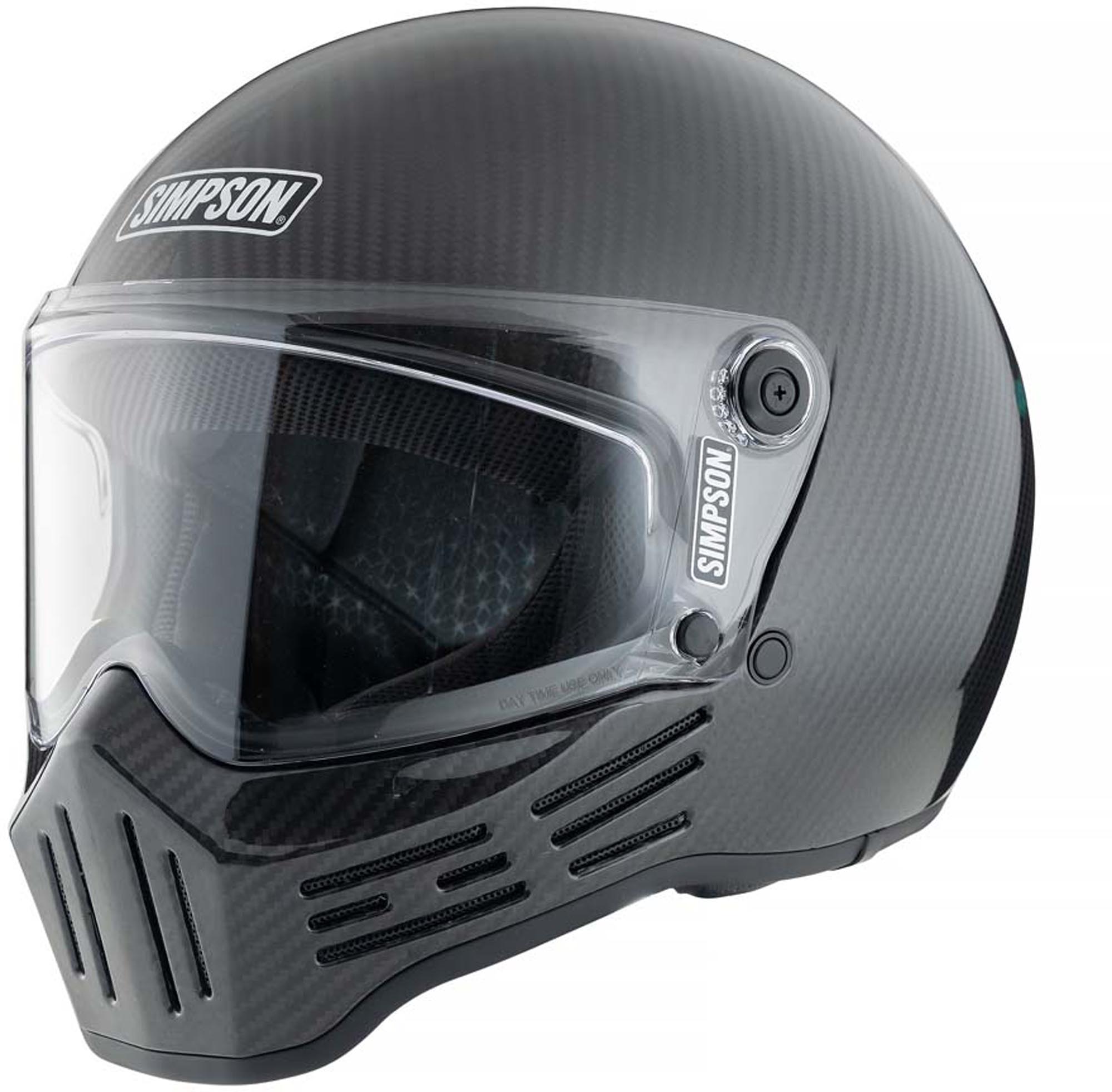 Simpson M30 Carbon Motorhelm L Figuur 1