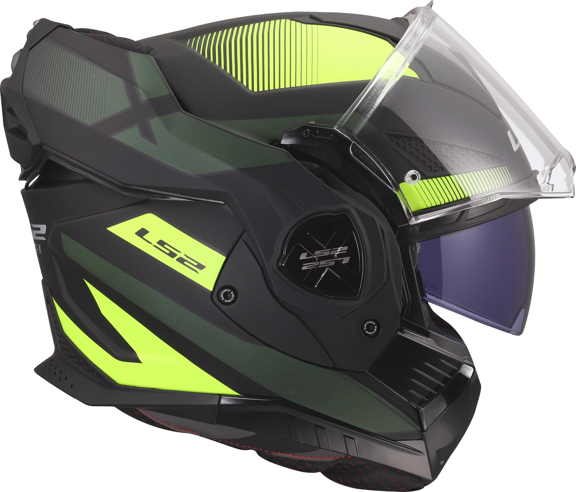 LS2 FF901 Advant X Nova Casco negro/amarillo XXL (63/64) Figura 12