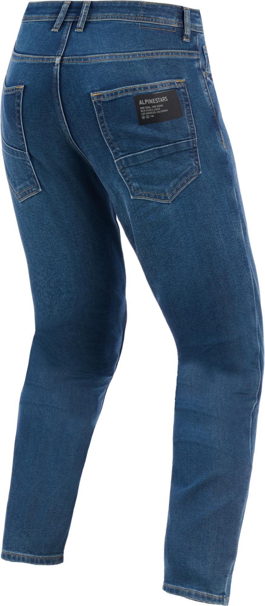 Alpinestars Flex-AST 5 Motorcycle Jeans blue washed out Short 30 Figure 2
