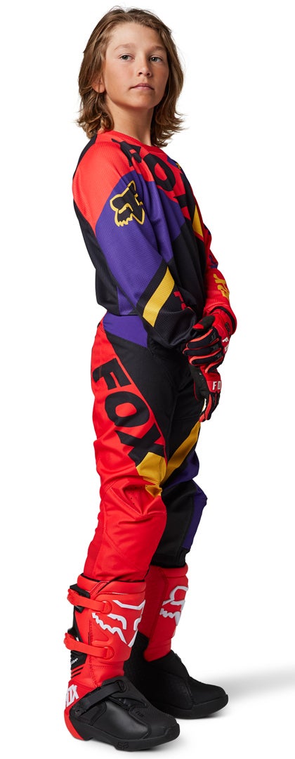 FOX 180 Xpozr Jugend Motocross Hose schwarz/gelb/rot 26 Abbildung 7