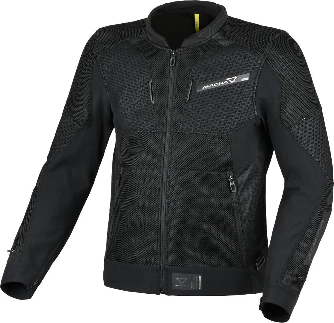 Macna Corvit wasserdichte Motorrad Textiljacke schwarz 3XL Abbildung 4