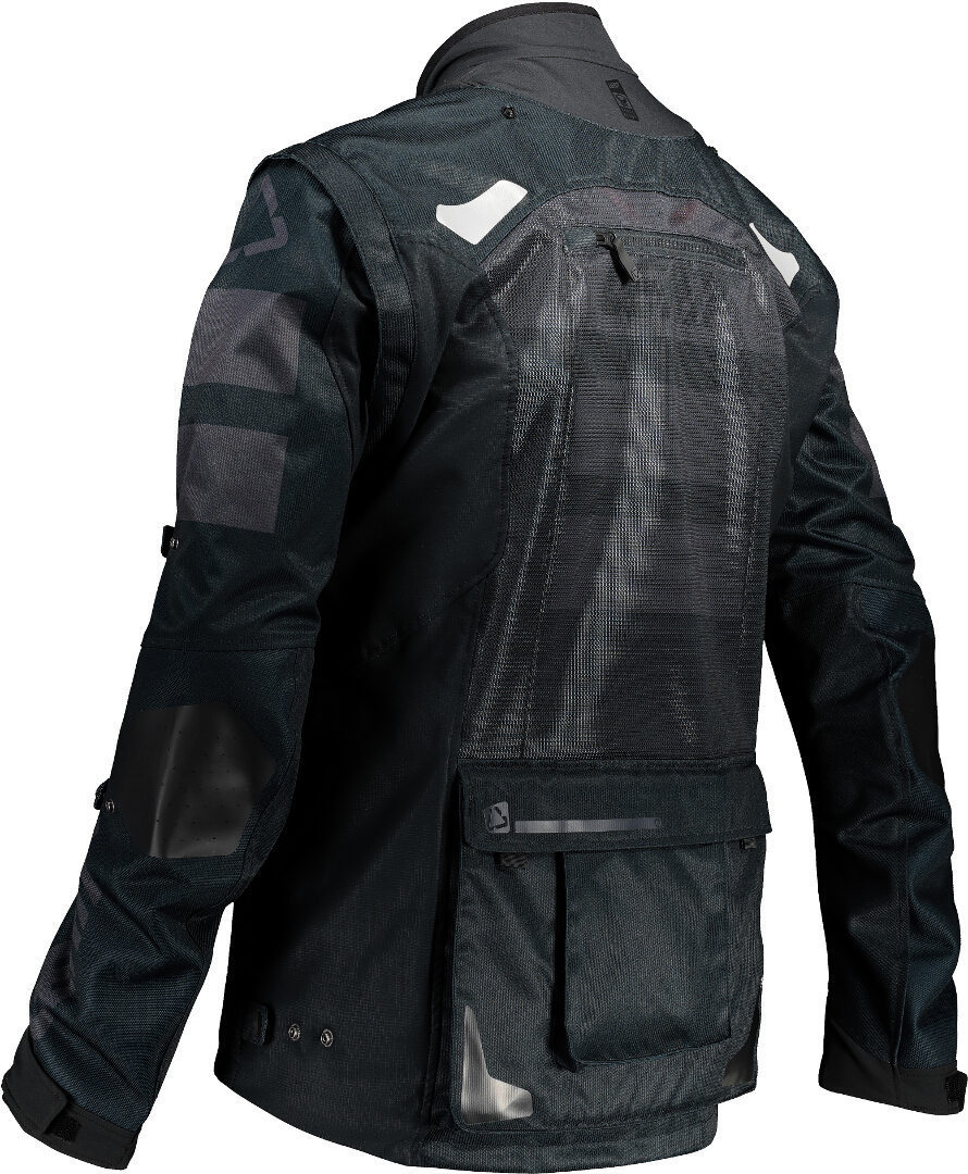 Leatt Moto 4.5 X-Flow Jachetă de motocross negru S Figura 2