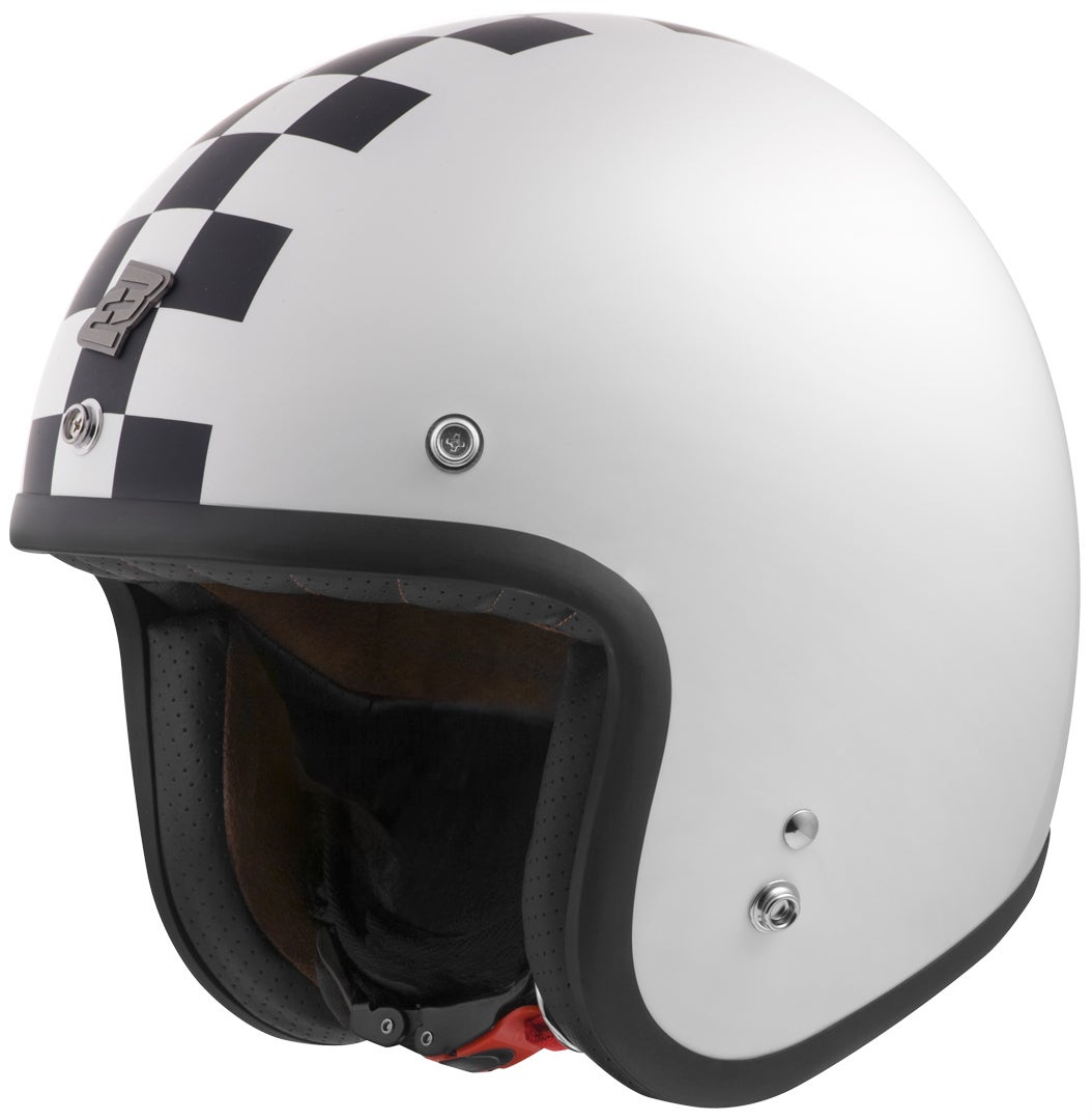 Bogotto V541 Scacco Cască cu reacție Alb mat/negru M Figura 1