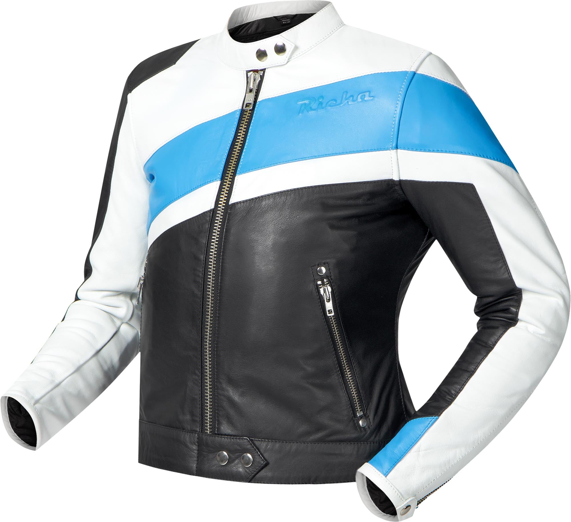 Richa Paige Ladies Motorcycle Leather Jacket-image-976706034