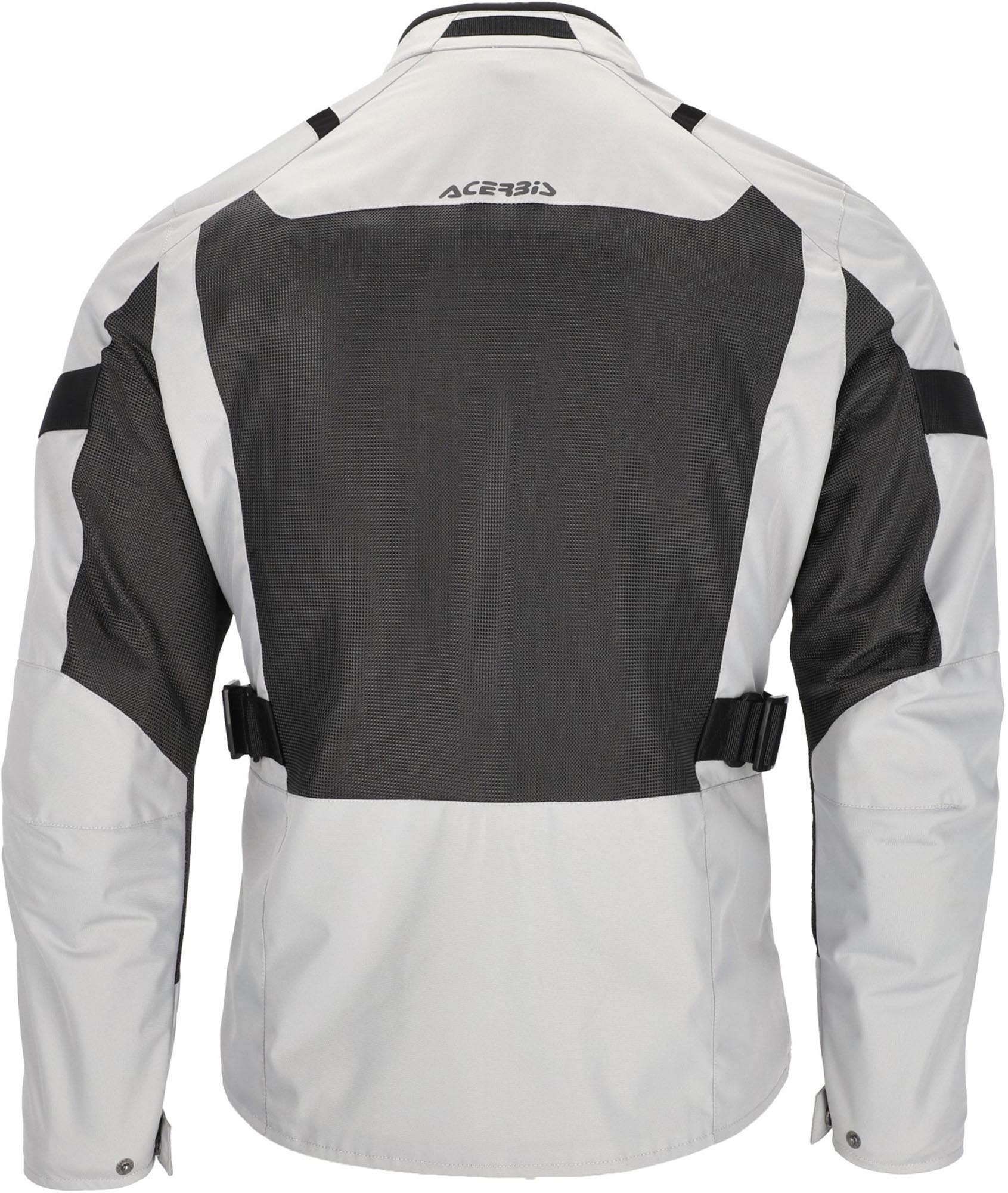 Acerbis Ramsey Vented Long Motorcycle Textile Jacket grey/dark grey 3XL Figure 2