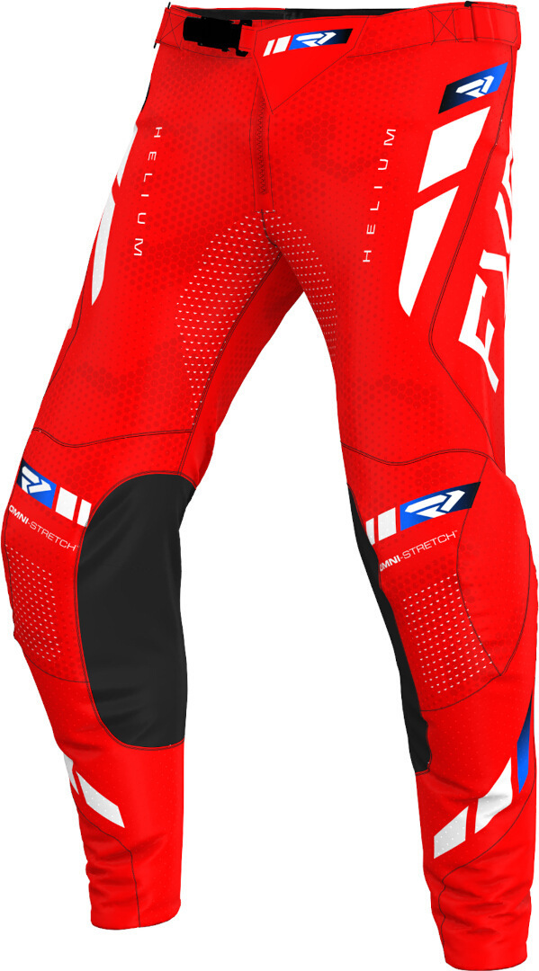 FXR Helium 2025 Motocross Pants red/white/blue 32 Figure 1