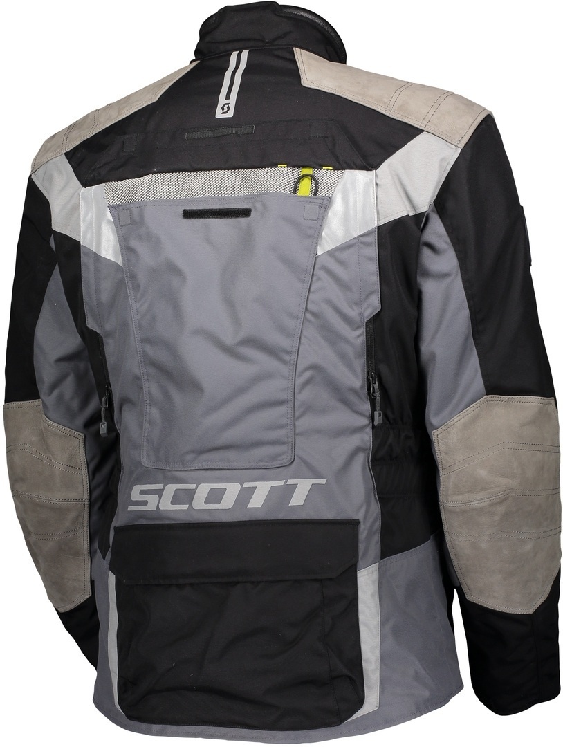 Scott Dualraid Dryo Motorcykel tekstil jakke sort/grå L Figur 2
