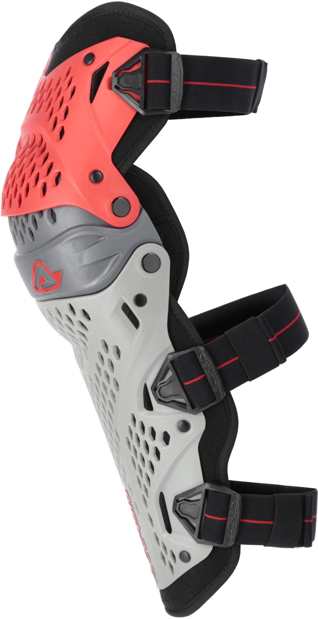 Acerbis Impact Pro Protecții pentru genunchi Roșu/Gri Figura 2