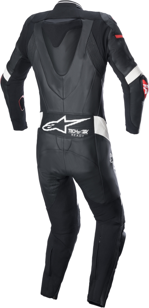 Alpinestars Stella GP Plus Costum de piele de motocicletă într-o singură piesă pentru doamne Negru/Alb/Roșu 38 Figura 2