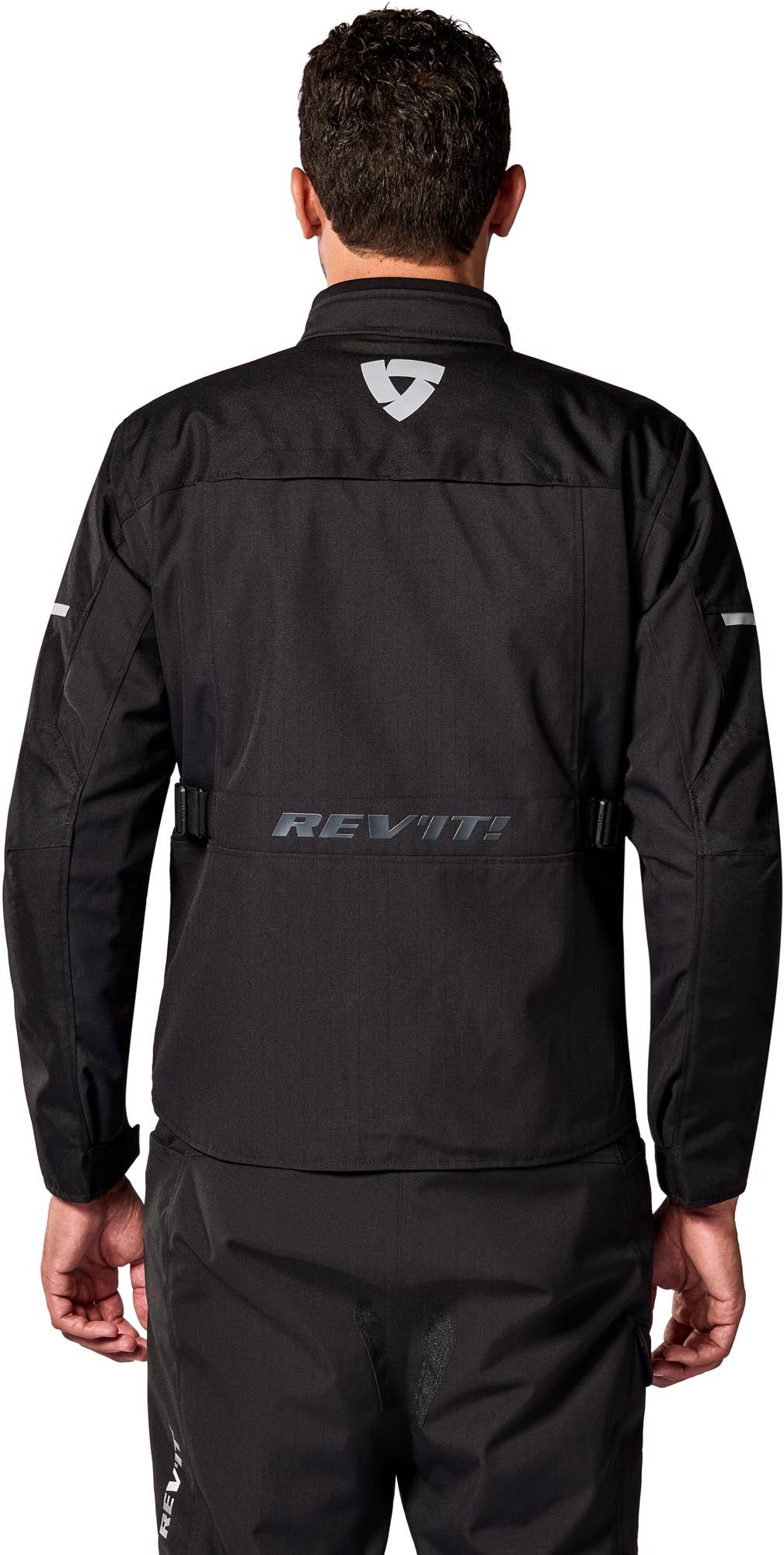 Revit Convergent H2O waterproof Motorcycle Textile Jacket black 4XL Figure 4