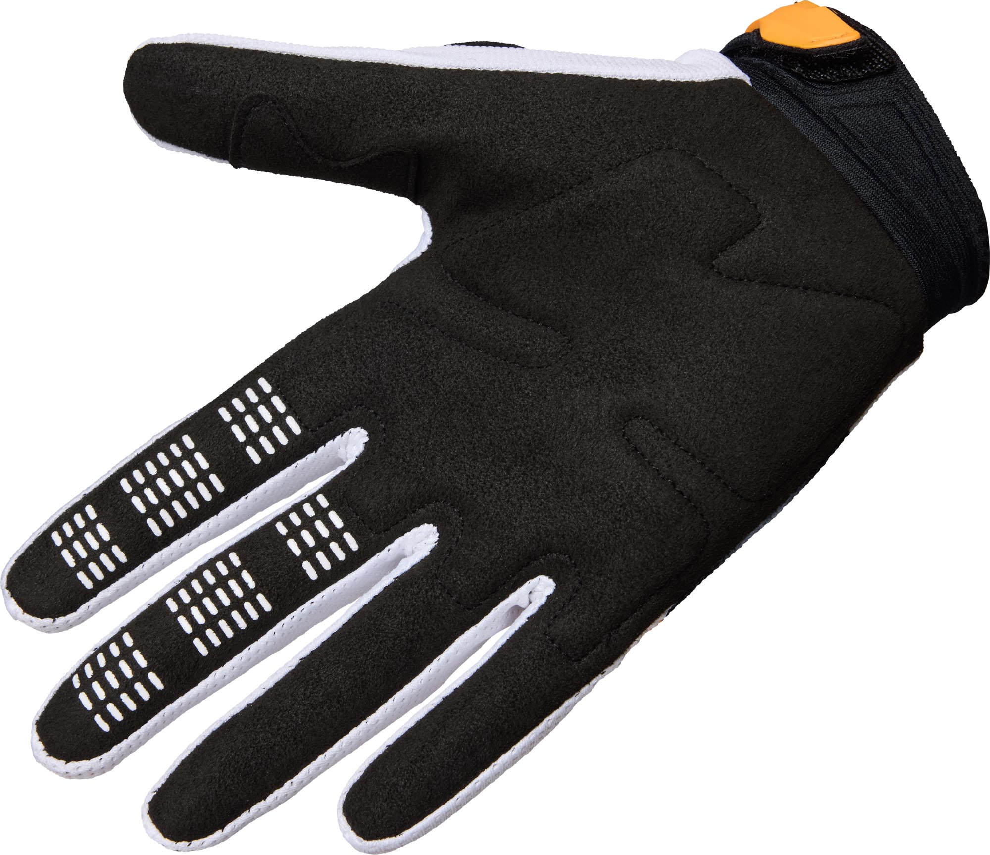 FOX 180 Noble Motocross Gloves black/white/yellow L Figure 2
